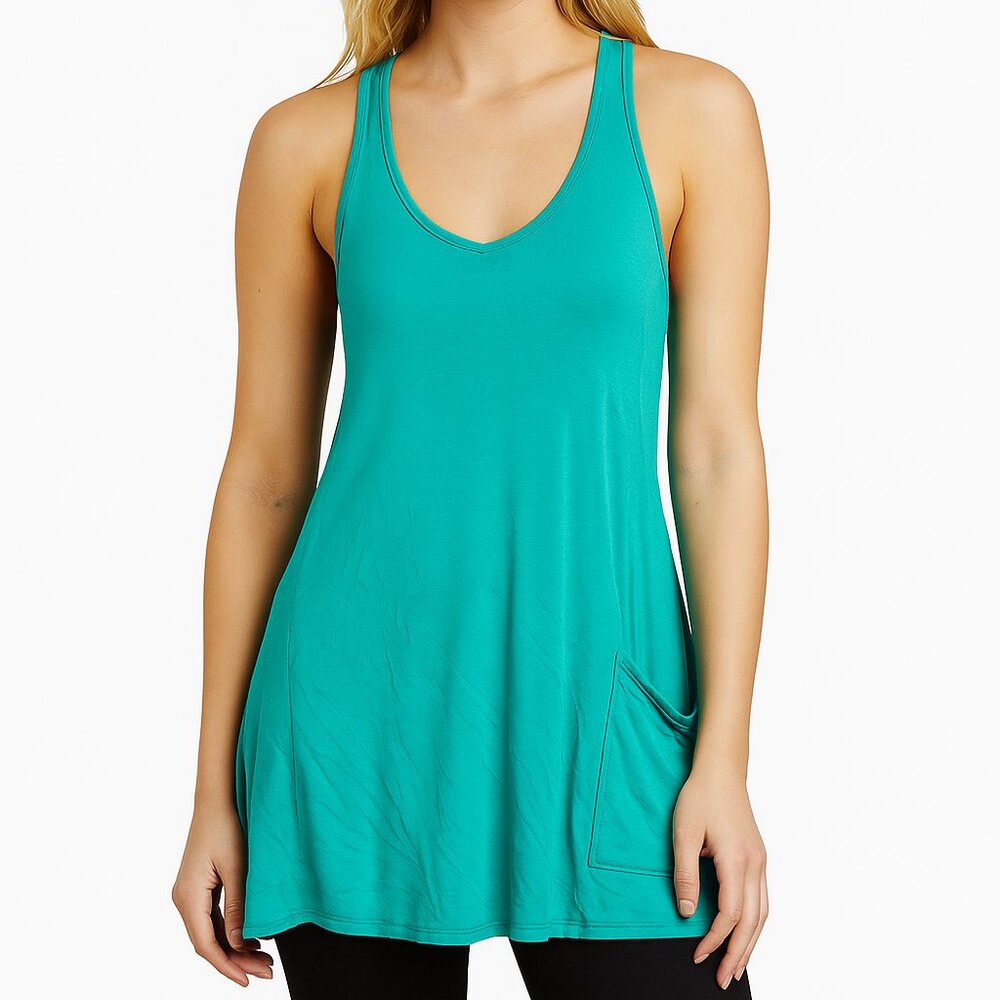 Velvet by Graham and Spencer Pocket Tunic Tank